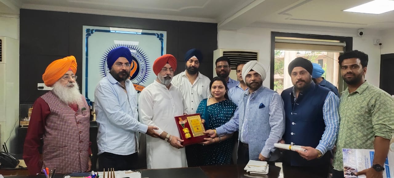 Parul Singh Holds Important Meeting with Delhi Sikh Gurdwara Management Committee to Enhance Support for Para Sports