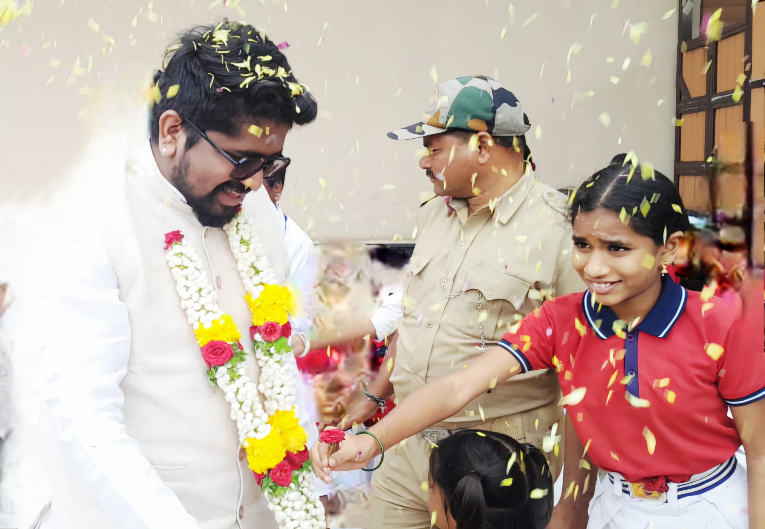 Stationery Kits Distributed to Students by Dr. Mallappa on Teachers’ Day