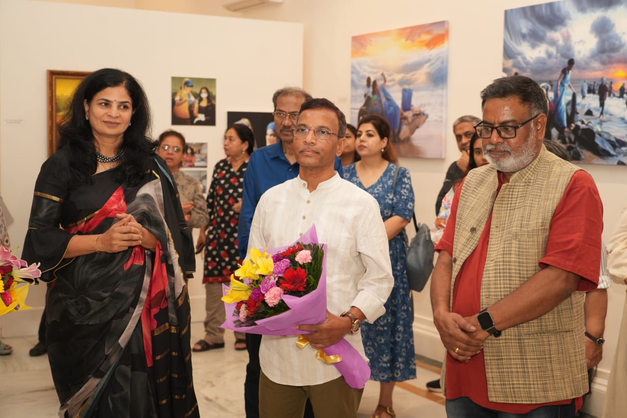 Roots to Rivers Opens at Bikaner House with Ramani Mylavarapu’s Moving Performance on River Pollution