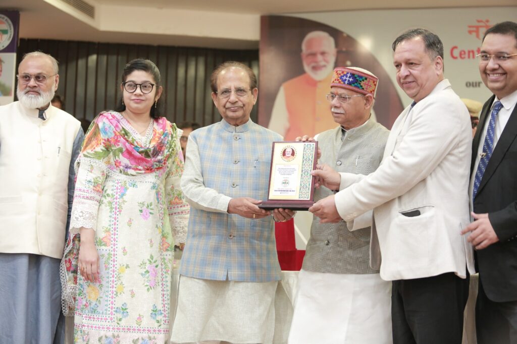 Dr. Pawan Kumar Bhoot Honored with CNMS Excellence in Public Service Journalism Award at Modi Mahotsav