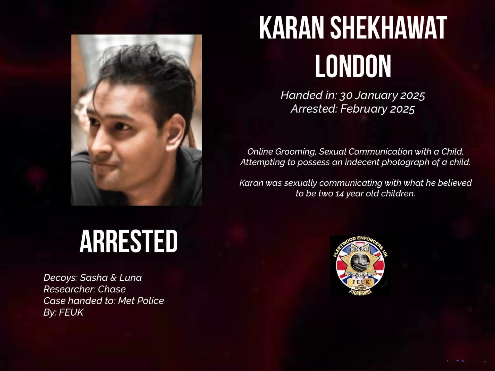 OFBJP UK Chief Kuldeep Shekhawat’s Son Arrested in London for Child Grooming; Allegations Shake Indian Diaspora Circles