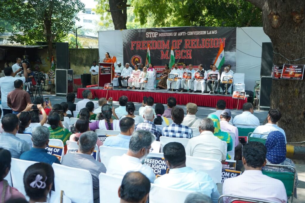 Delhi Hosts Launch of Countrywide Religious Freedom March