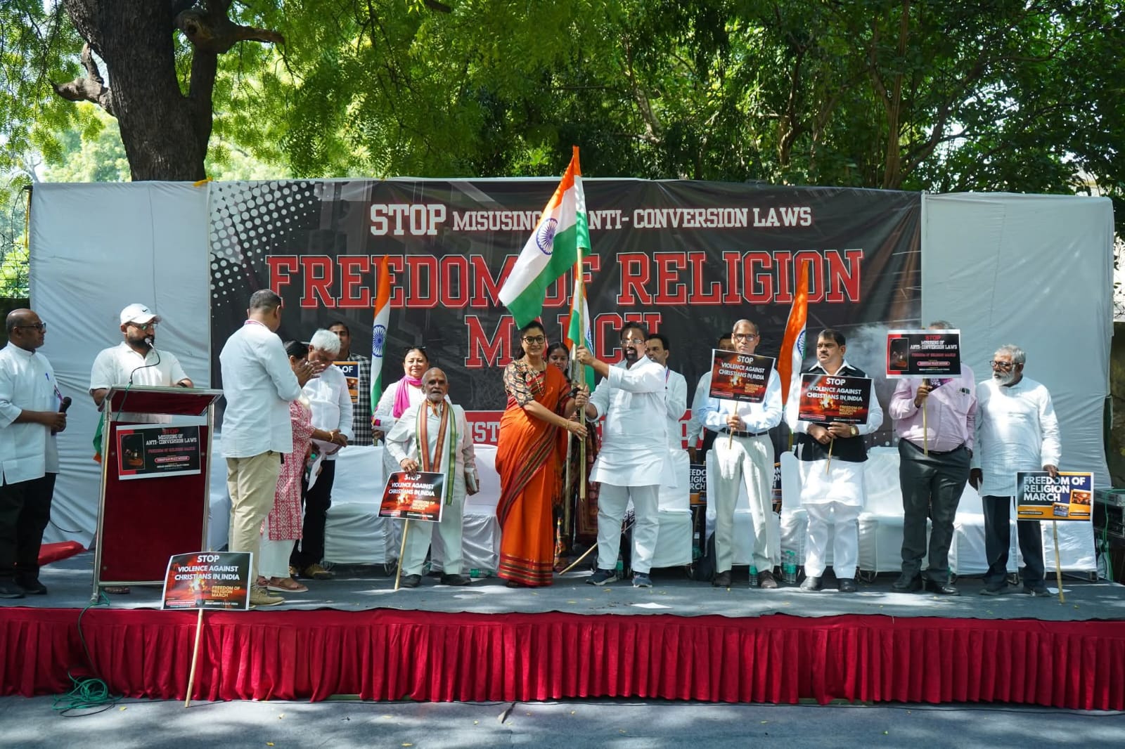Delhi Hosts Launch of Countrywide Religious Freedom March