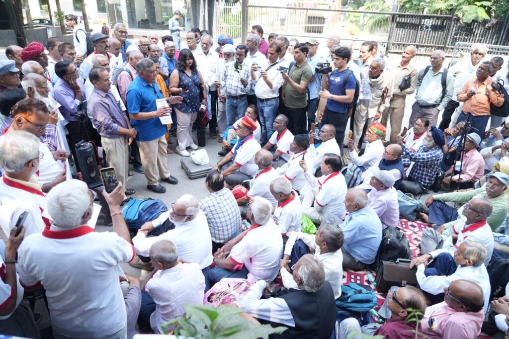 Massive EPS-95 Agitation Highlights Retirees’ Long-Pending Demands