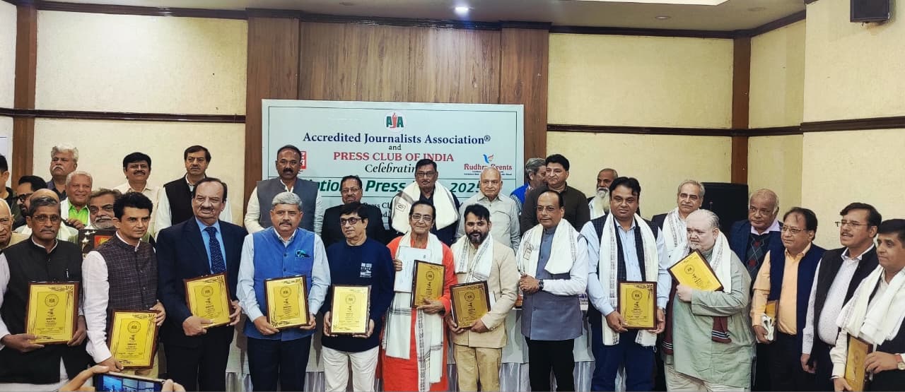 PCI and AJA Celebrate National Press Day with Tributes to Leading Journalists