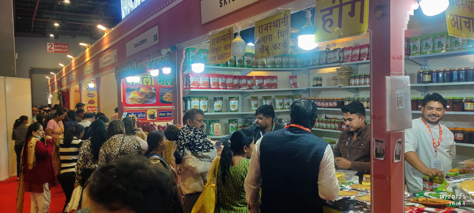 Rajasthani Food Stalls Become Major Attraction at India International Trade Fair