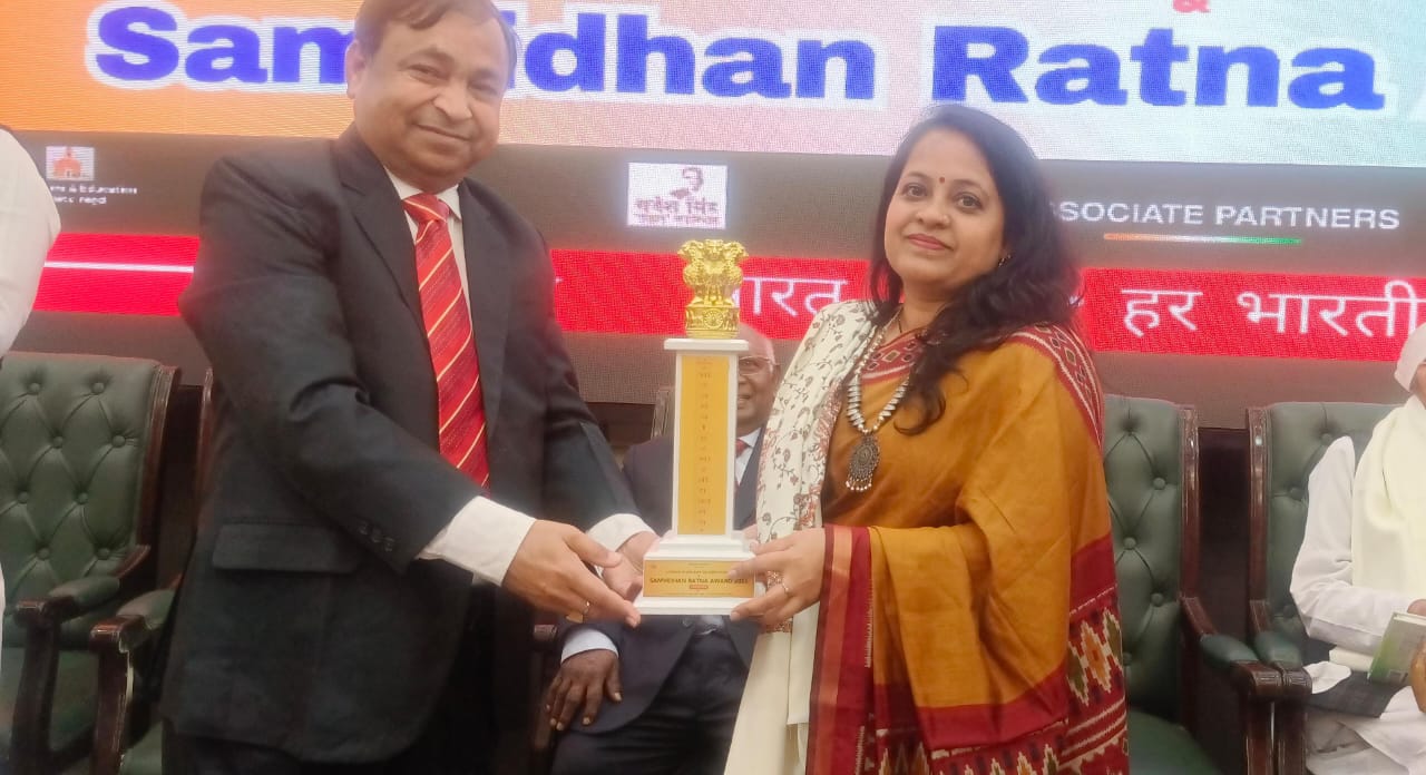 Jaya Mishra Receives Prestigious Samvidhan Ratna Award Alongside National Luminaries