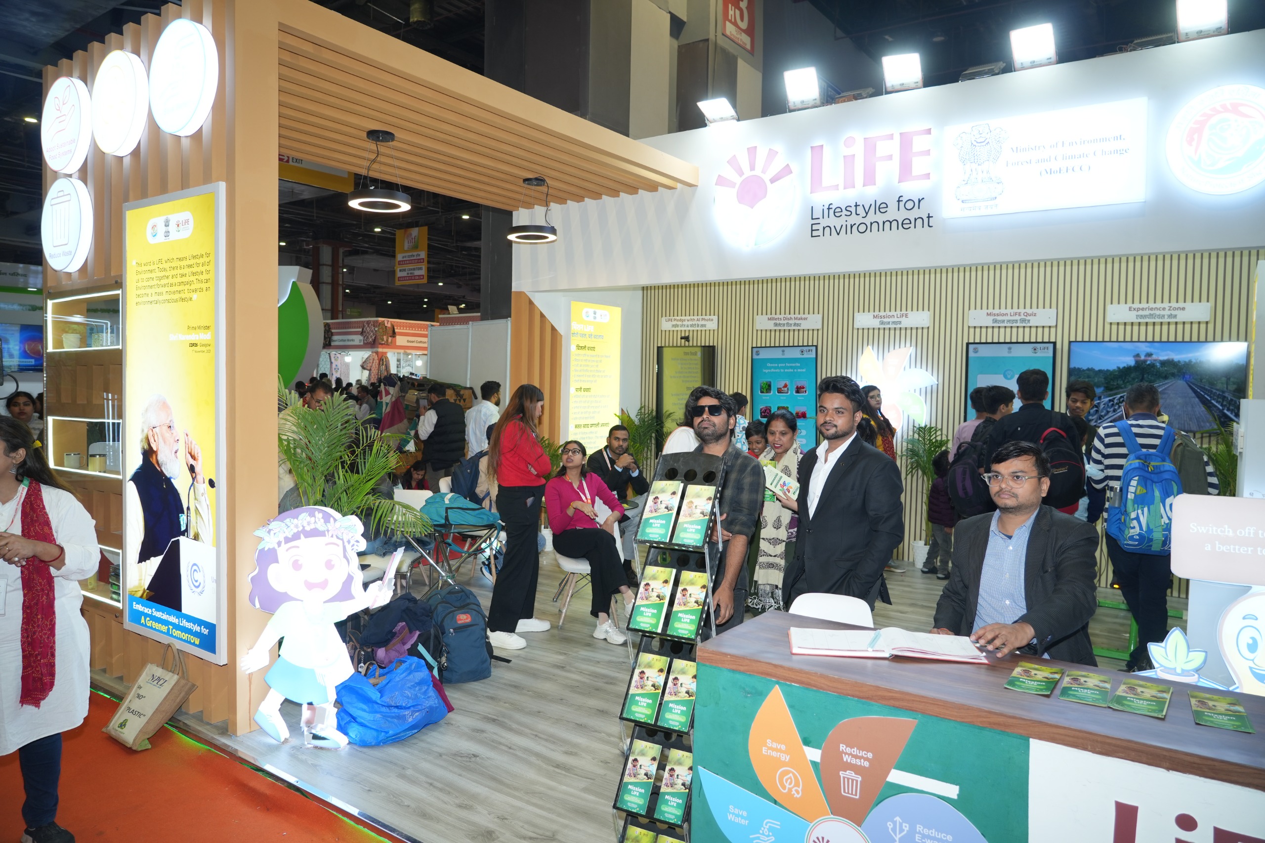 IITF 2025: Mission LiFE Pavilion Promotes Climate-Friendly Living Through Interactive Displays