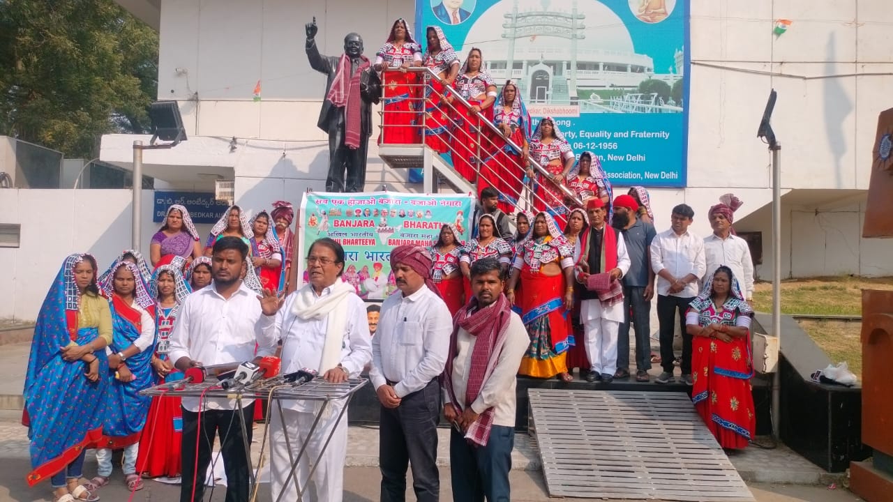 ‘Hello Banjara – Chalo Delhi’ Campaign Kicked Off in New Delhi; Community Demands Land Rights, National Recognition, Education and Welfare Initiatives