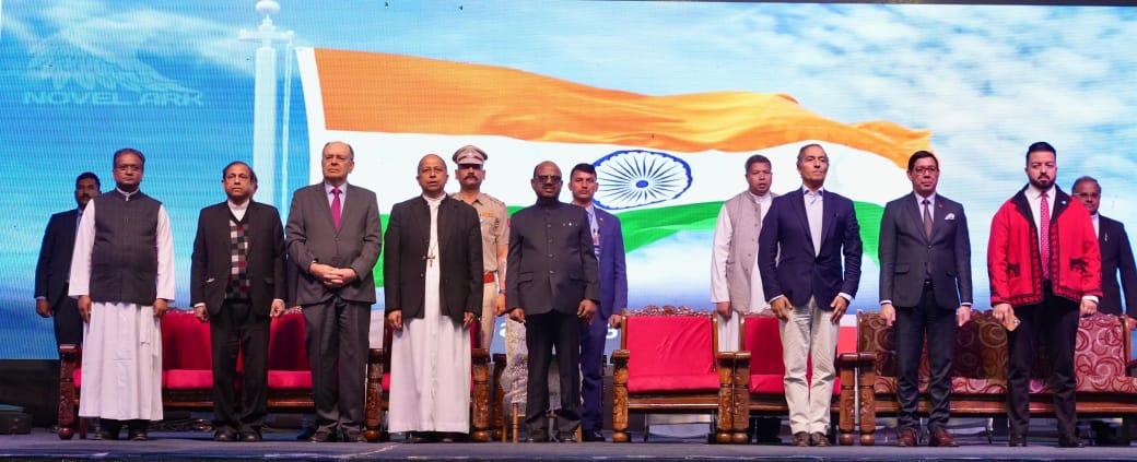 Chavara Cultural Centre Hosts Grand Fifth Edition of Kristu Mahotsav 2025; West Bengal Governor Dr. C. V. Ananda Bose Launches His New Book in Delhi