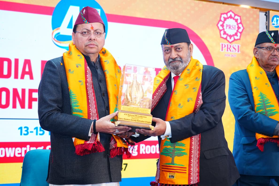 Uttarakhand Chief Minister Pushkar Singh Dhami Participates in 47th All India Public Relations Conference 2025